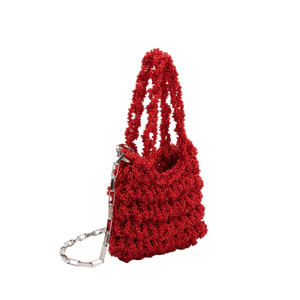 Norma Red Mini Crossbody Bag - Image 2