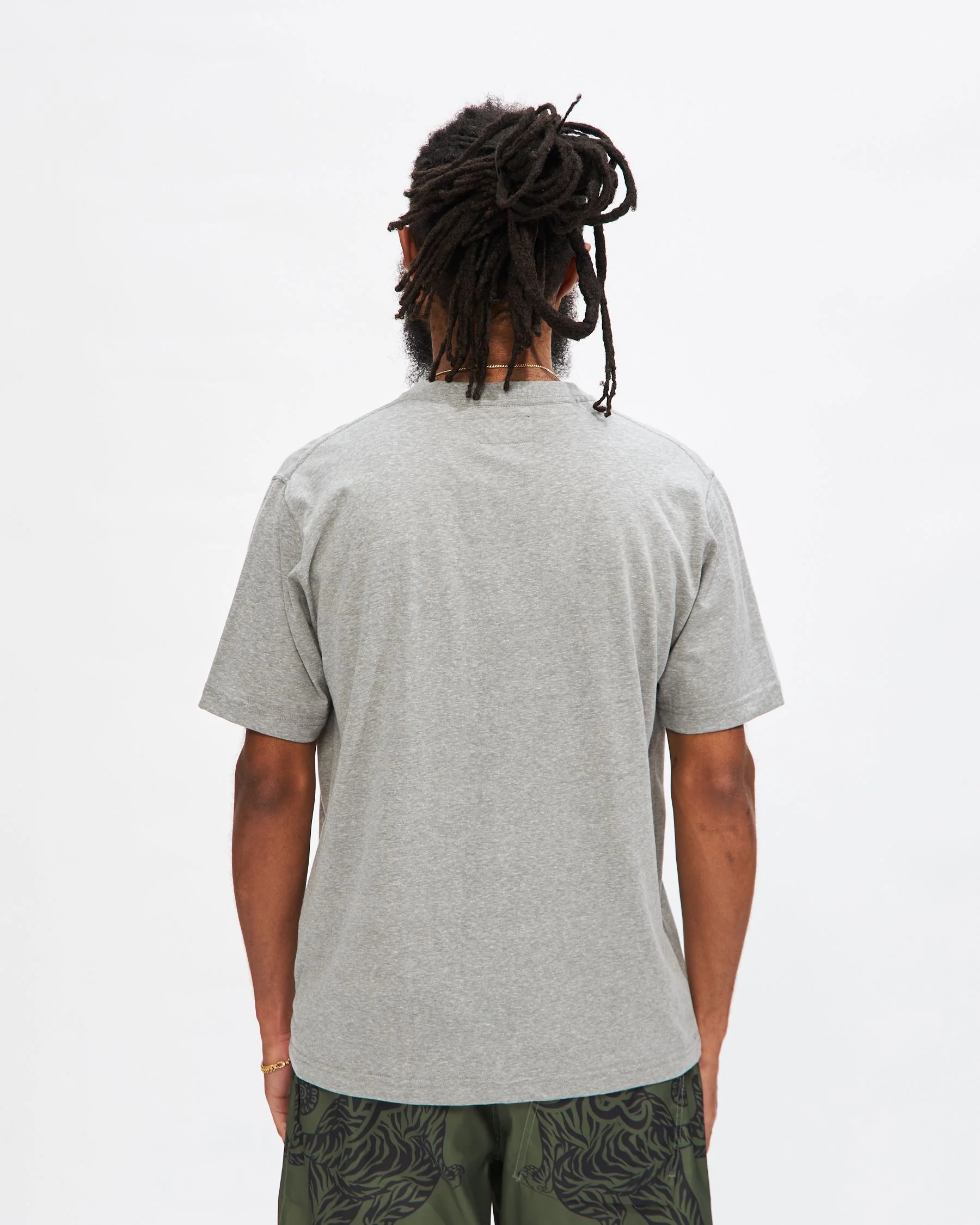Pocket T-Shirt in Grey - Image 3