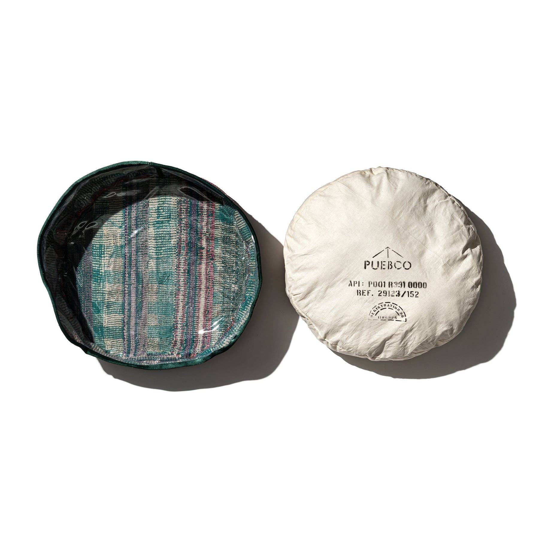 Vintage Kantha Quilt Pet Bed W/Cushion - Image 4