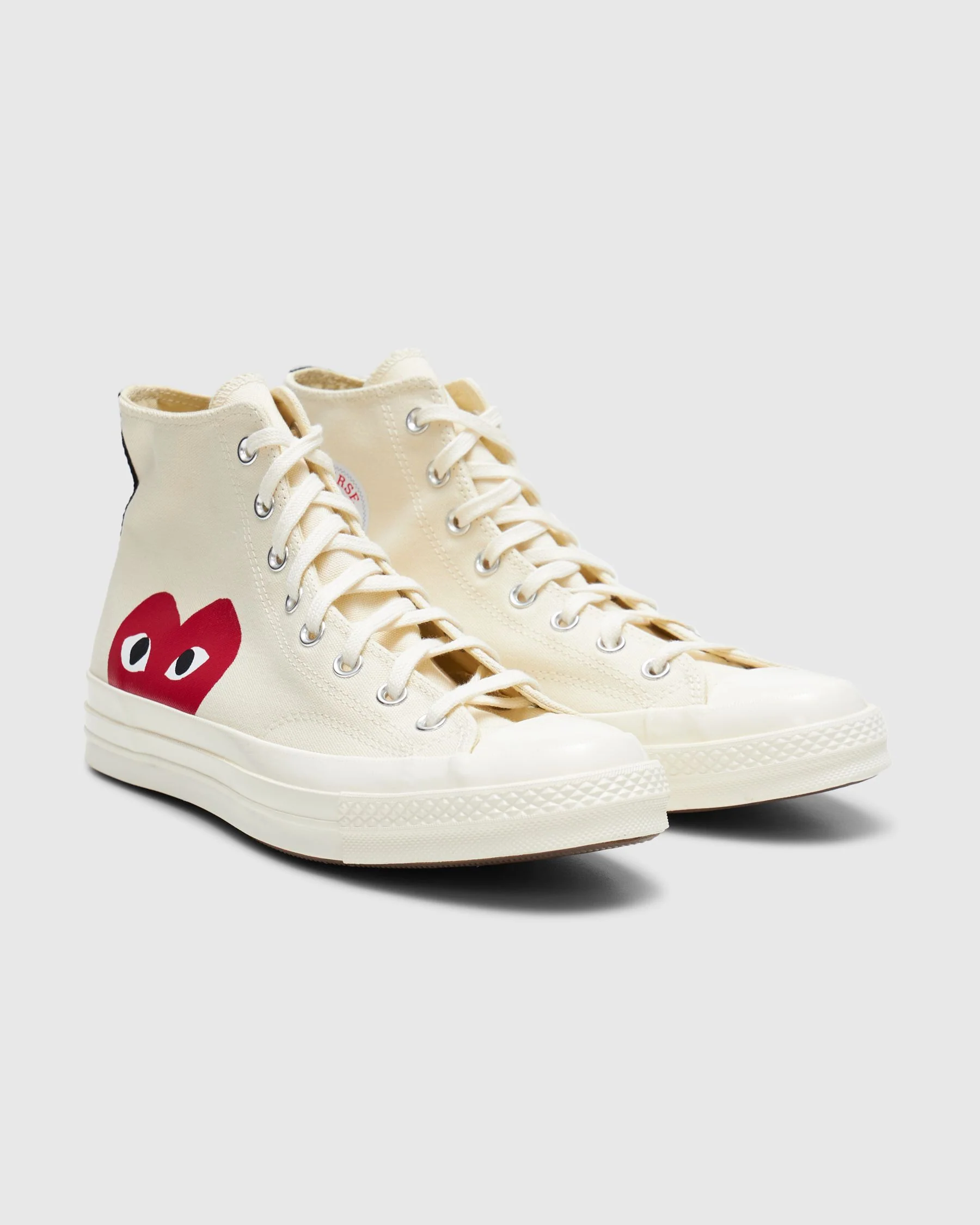 Red Heart Chuck Taylor All Star '70 High in White