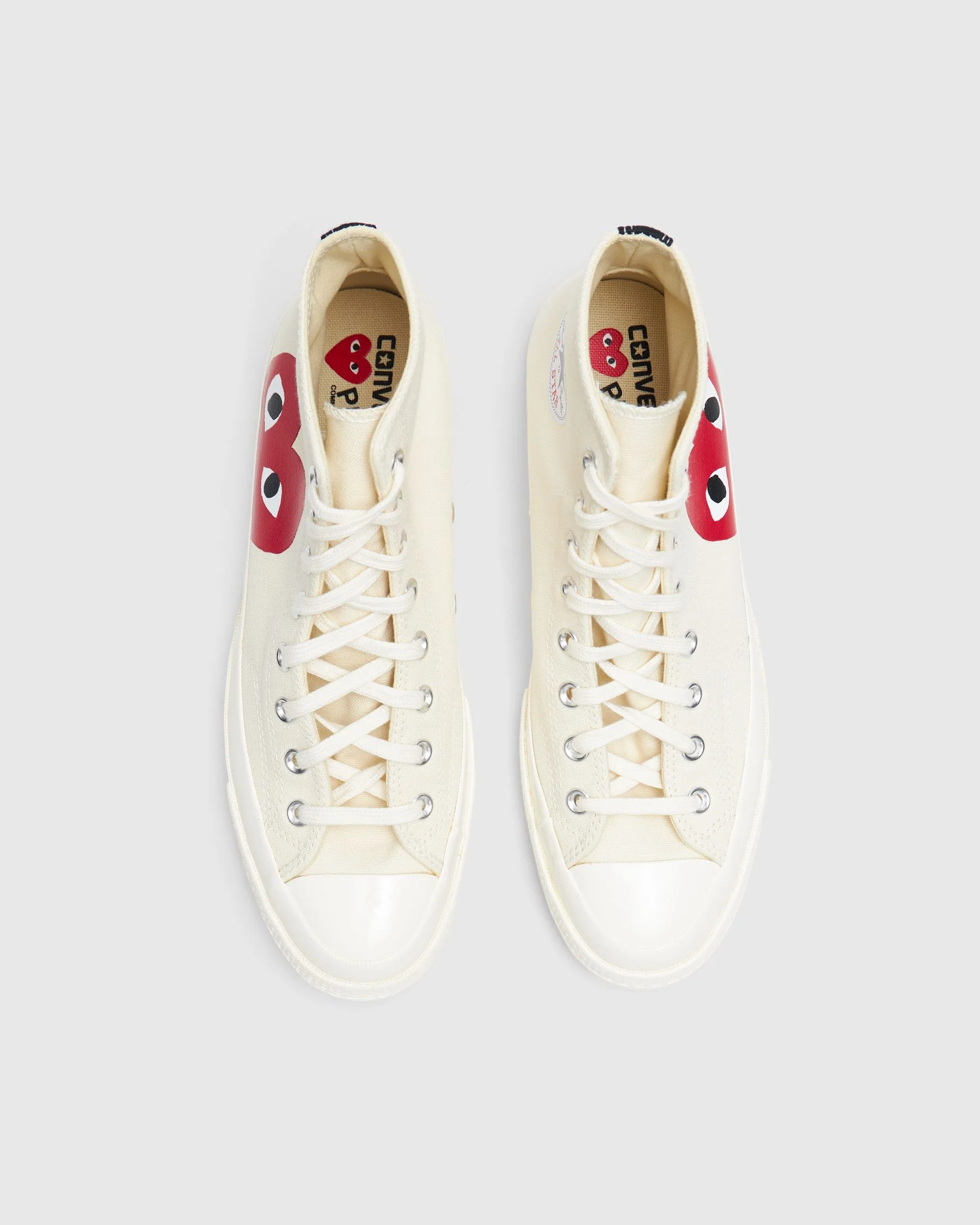 Red Heart Chuck Taylor All Star '70 High in White - Image 2