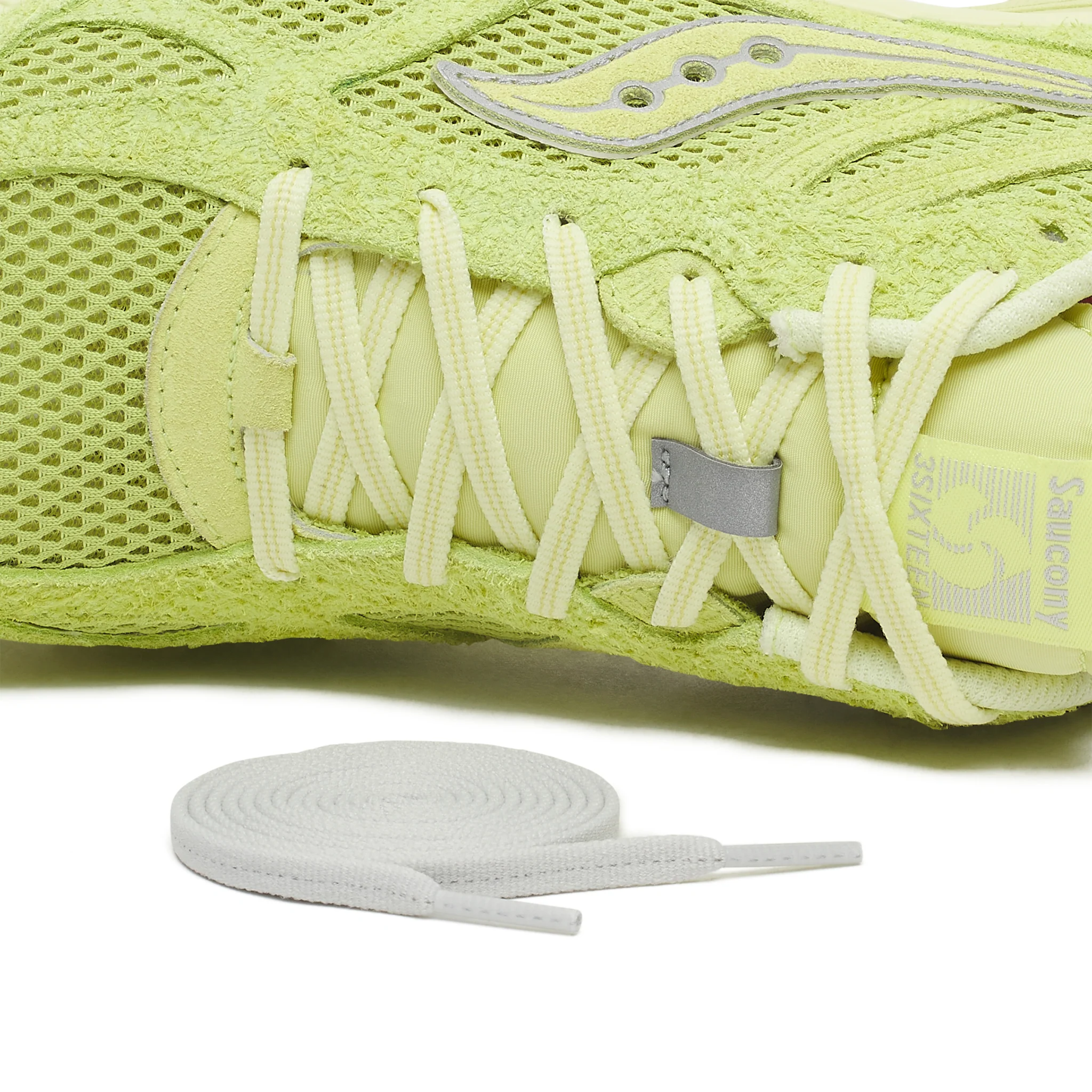 Saucony x 3sixteen Guide v7.3s in Lime - Image 6