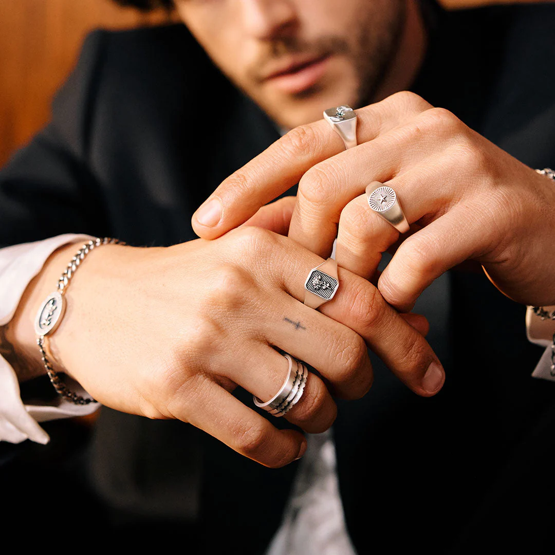 Silver Chrysanth Ring - Image 2