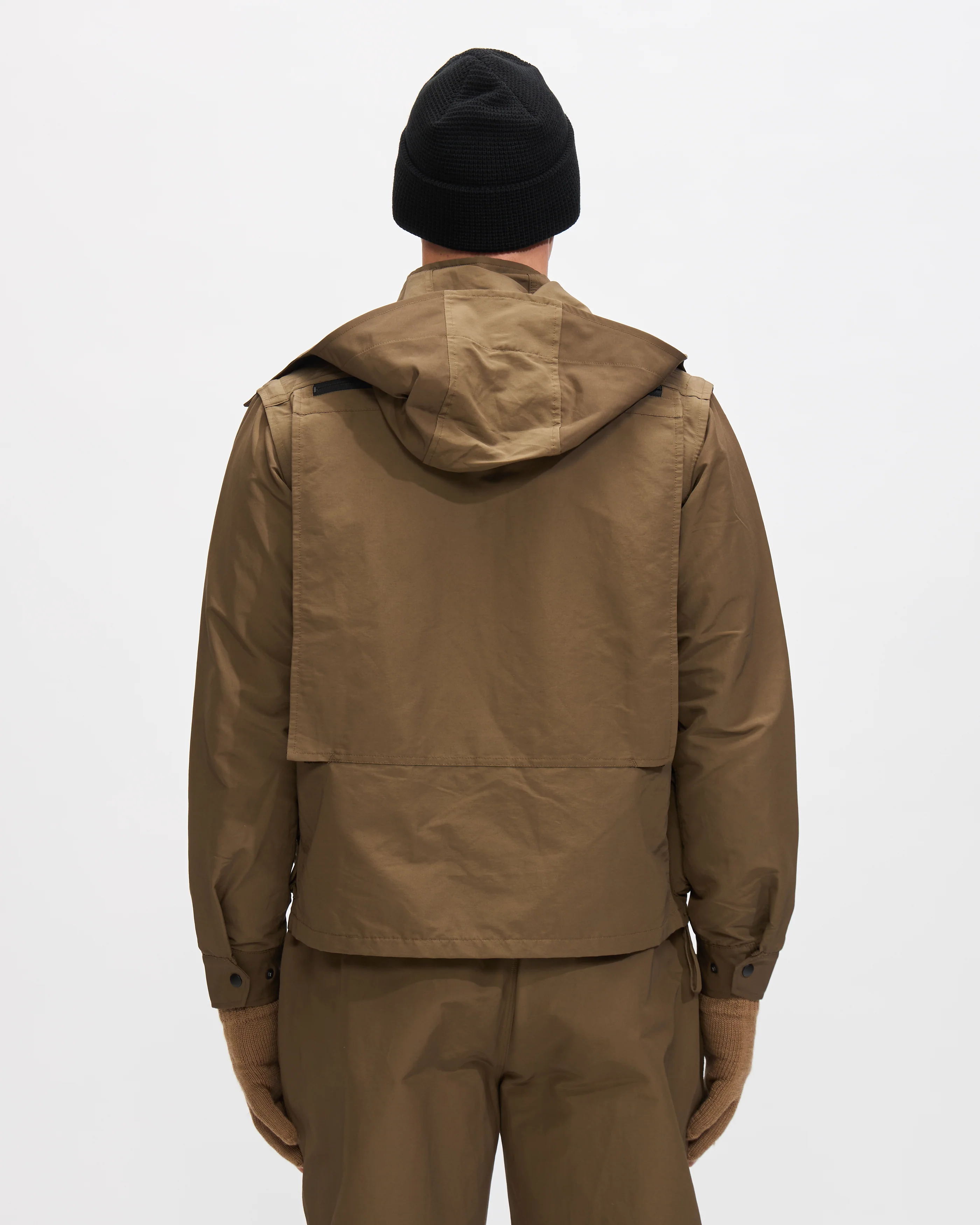 Tenkara Trout Parka in Olive C/N Grosgrain - Image 3