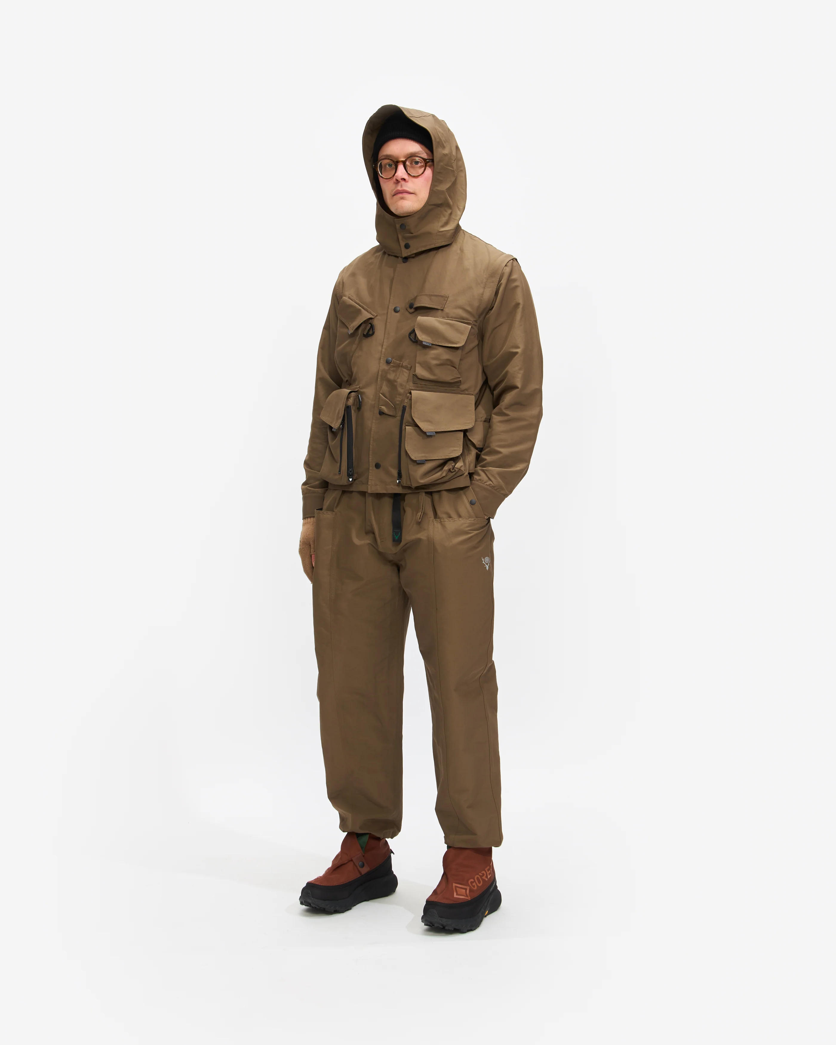 Tenkara Trout Parka in Olive C/N Grosgrain - Image 8
