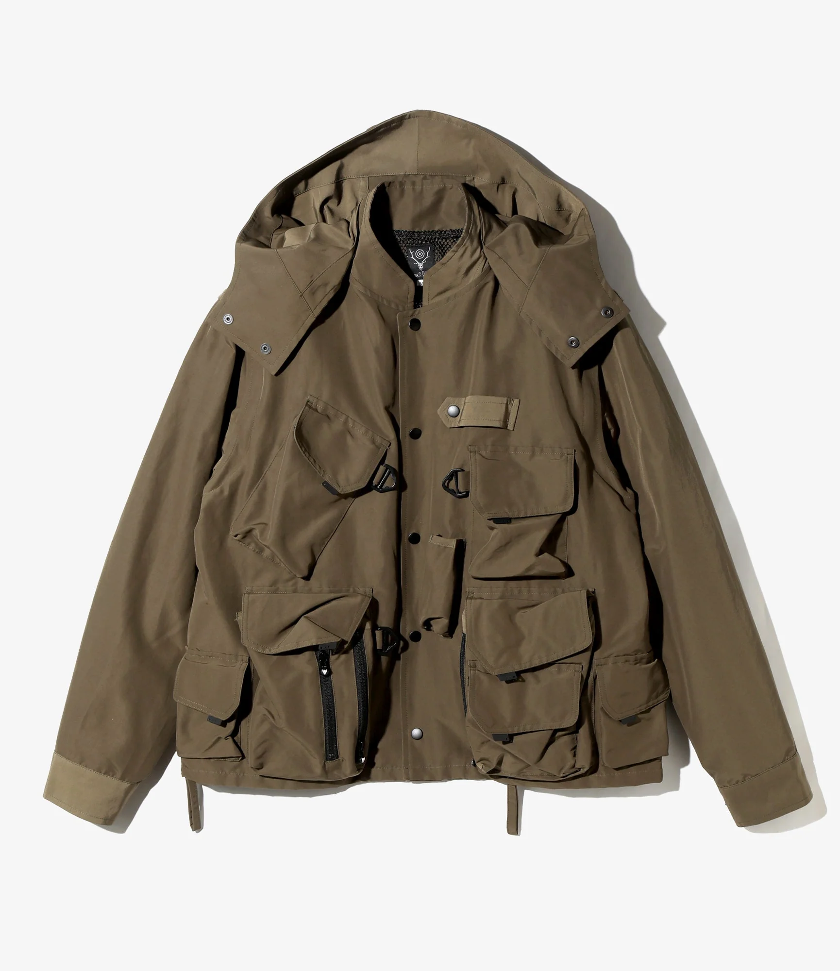 Tenkara Trout Parka in Olive C/N Grosgrain - Image 9