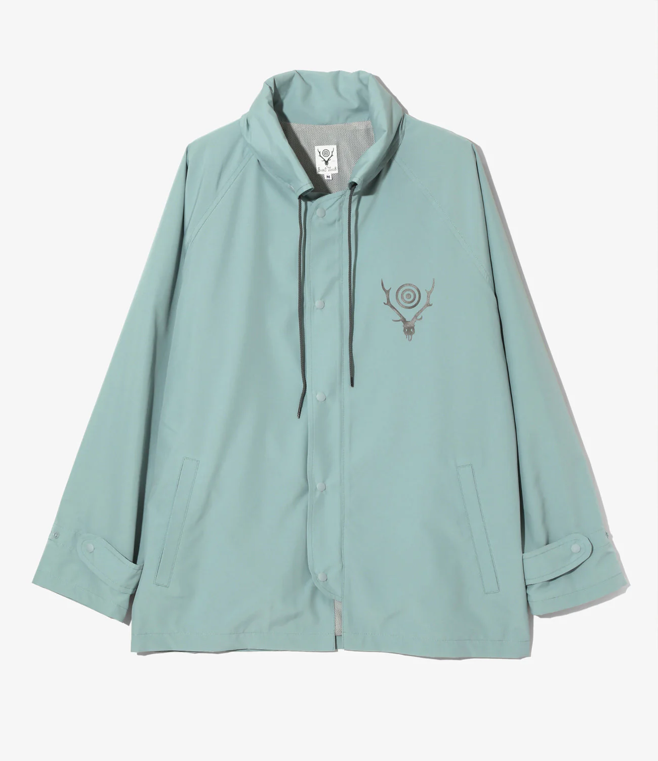 Coach Jacket Poly Tafetta in Sax