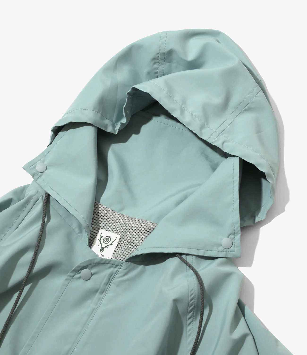 Coach Jacket Poly Tafetta in Sax - Image 5
