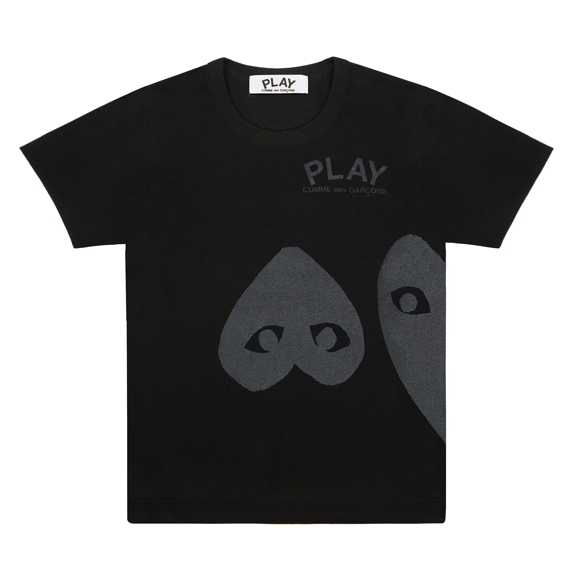 Three Hearts T-Shirt in Black - Image 5