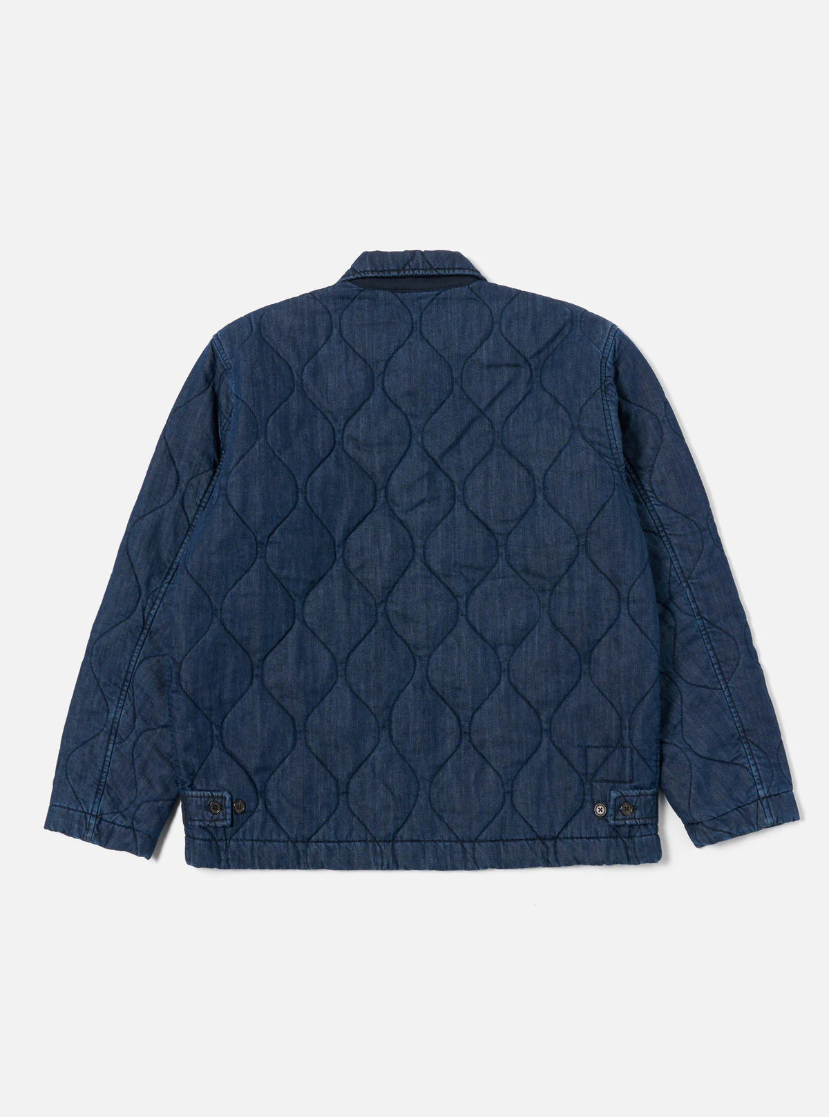 Gower Jacket in Indigo Quilt Denim - Image 9