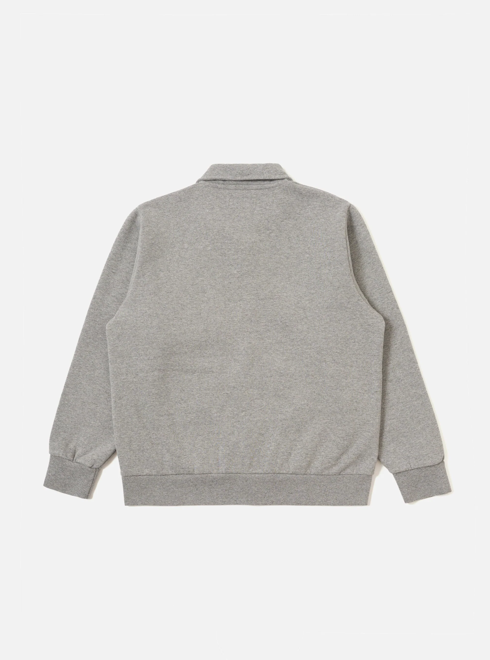 Recycled Cotton Blend Jersey Tyler Jacket in Grey Marl - Image 4
