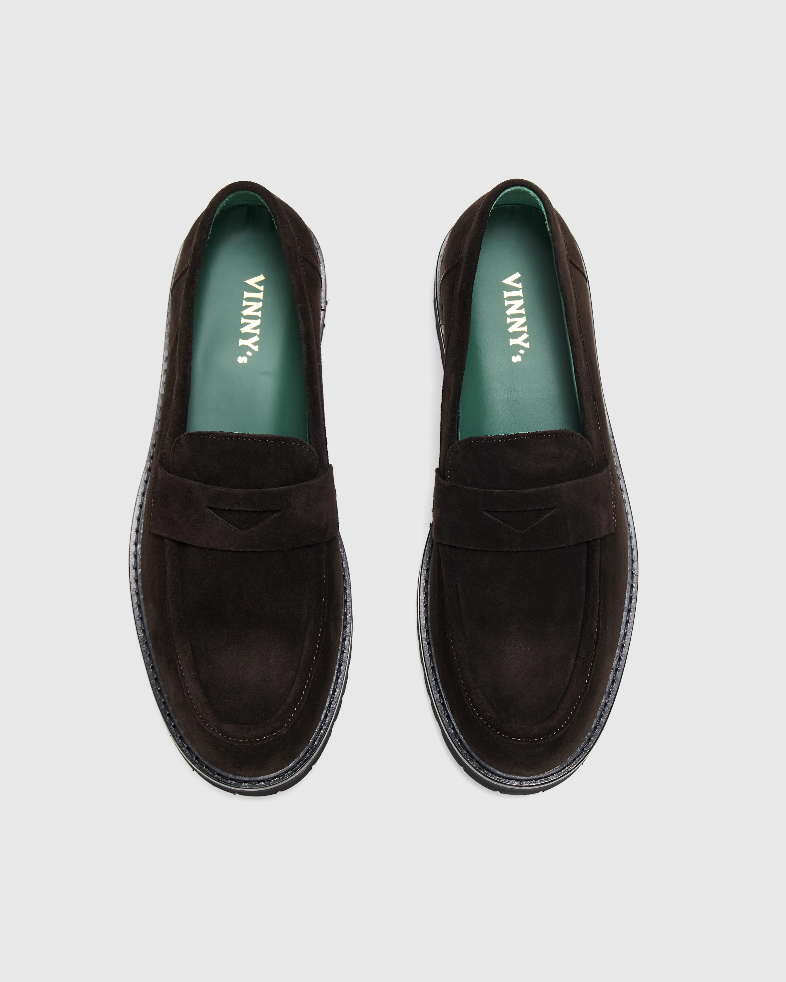 Richee Penny Loafer in Dark Brown - Image 3