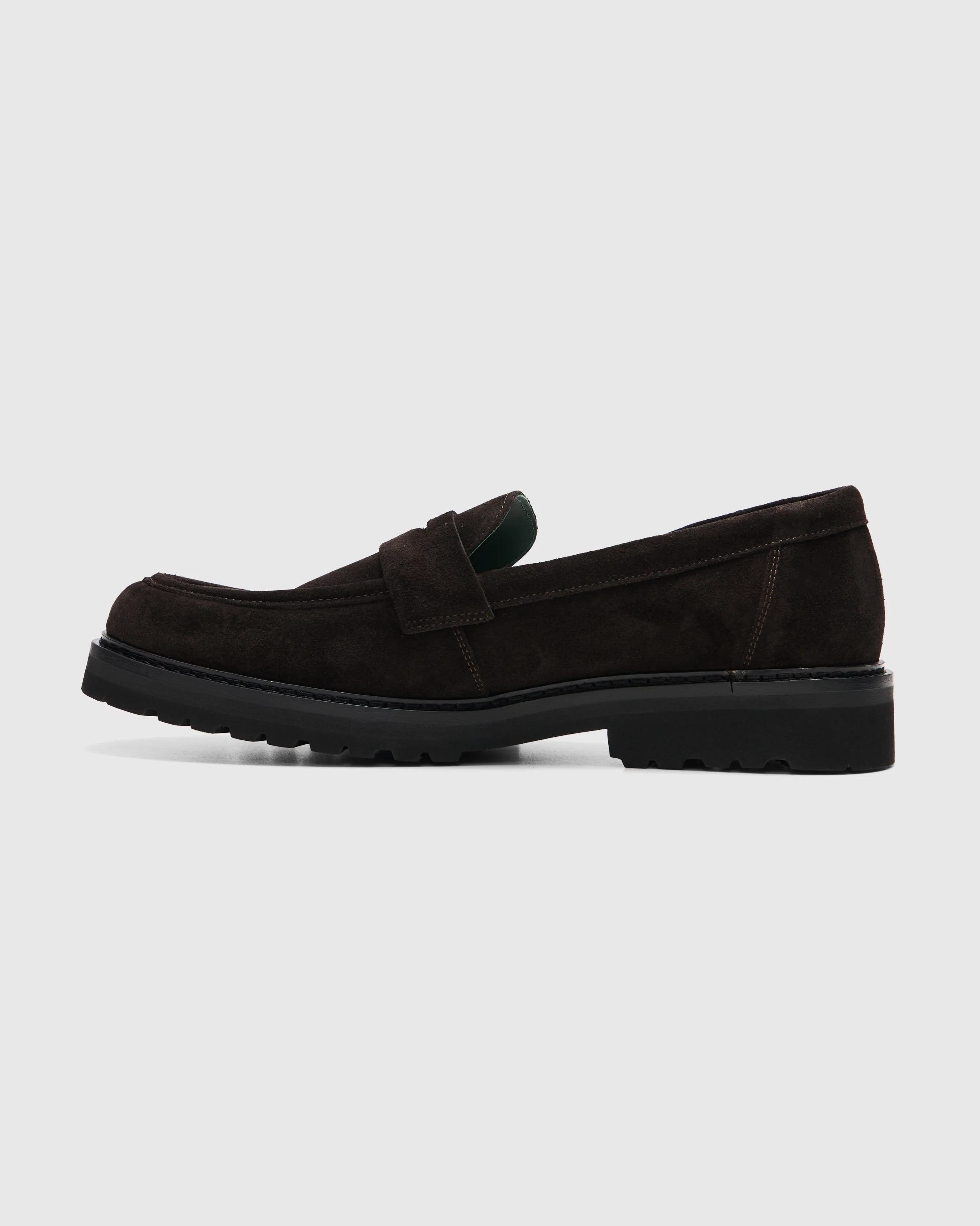 Richee Penny Loafer in Dark Brown - Image 4