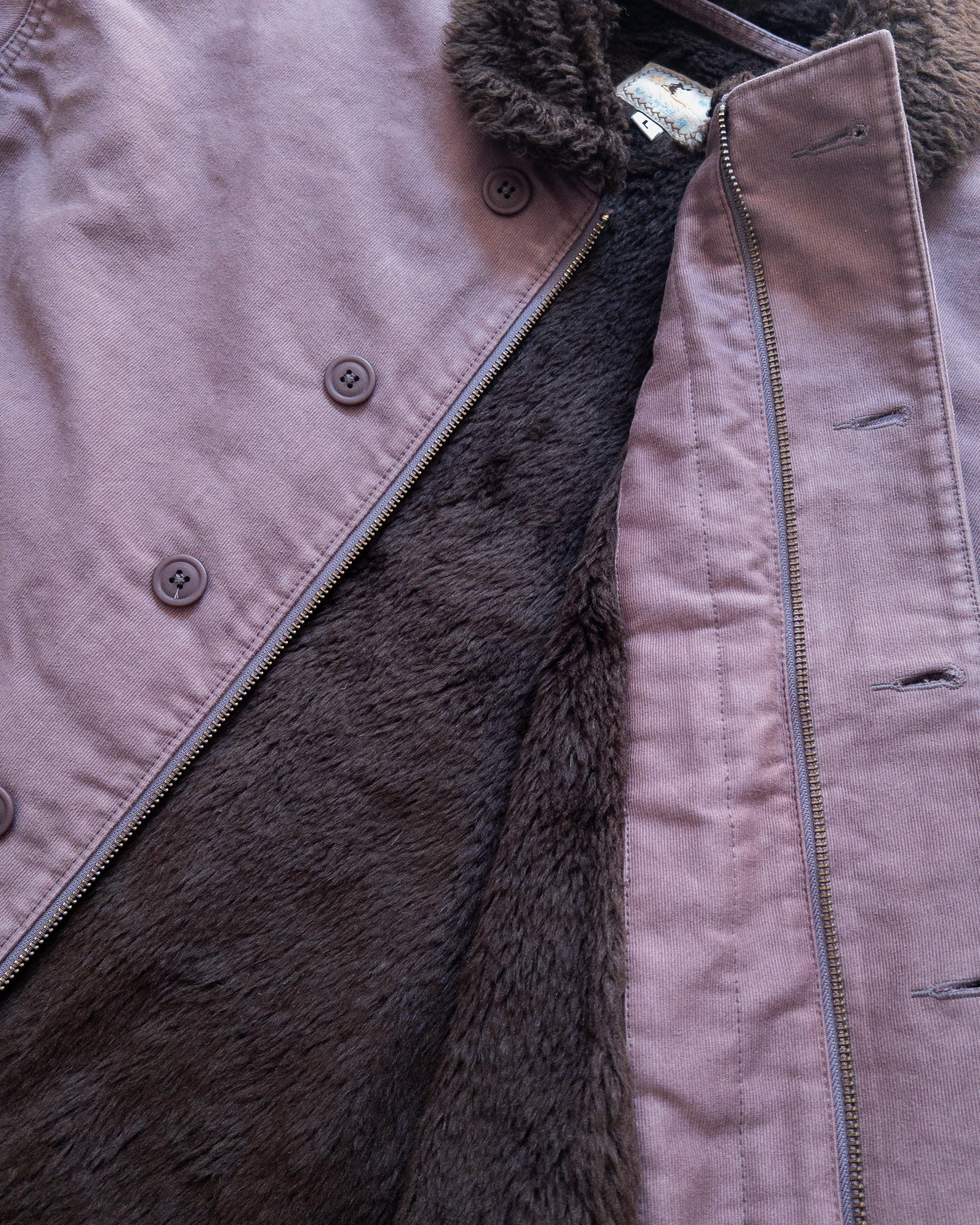Deck Jacket in Dusty Purple - Image 3