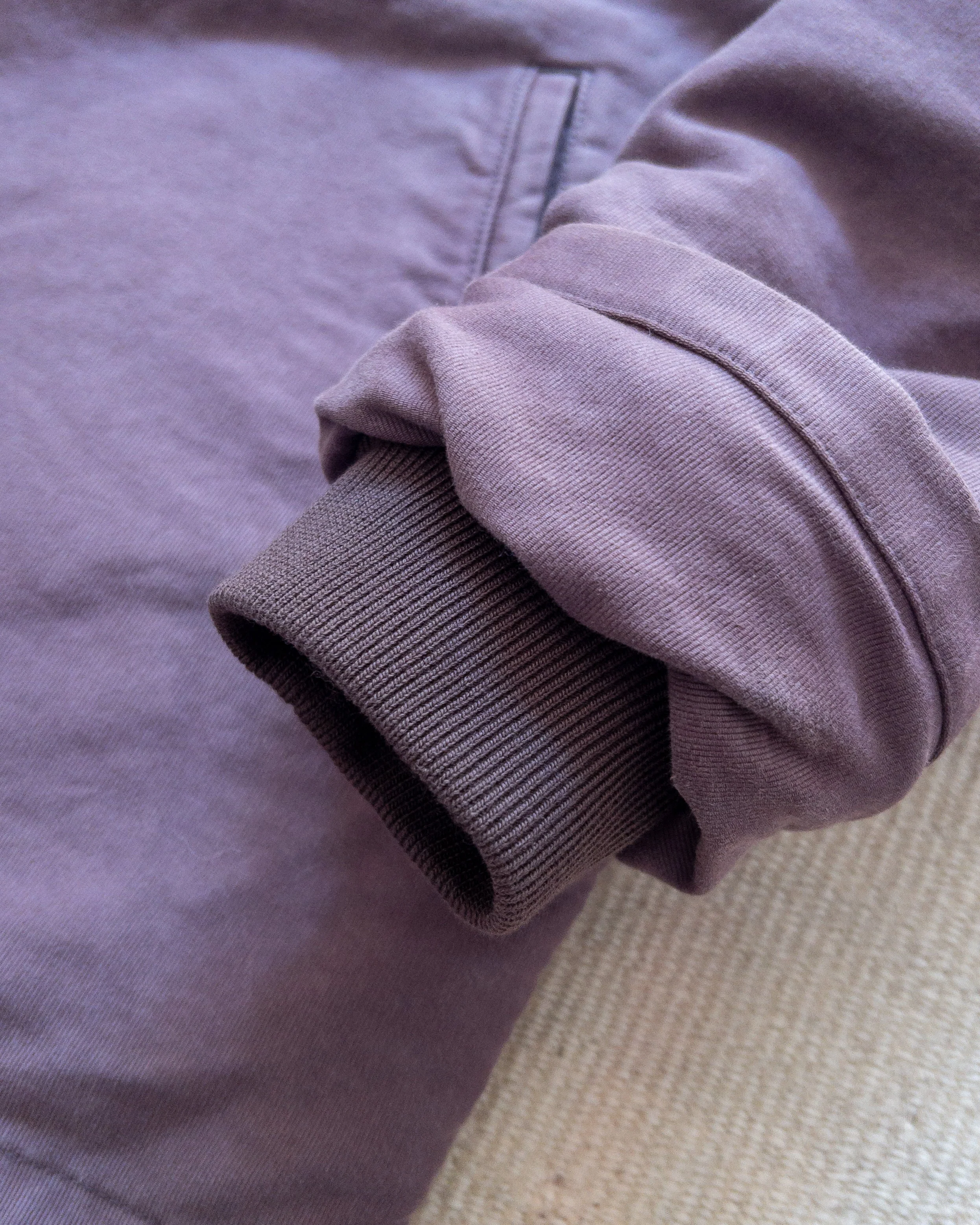 Deck Jacket in Dusty Purple - Image 5