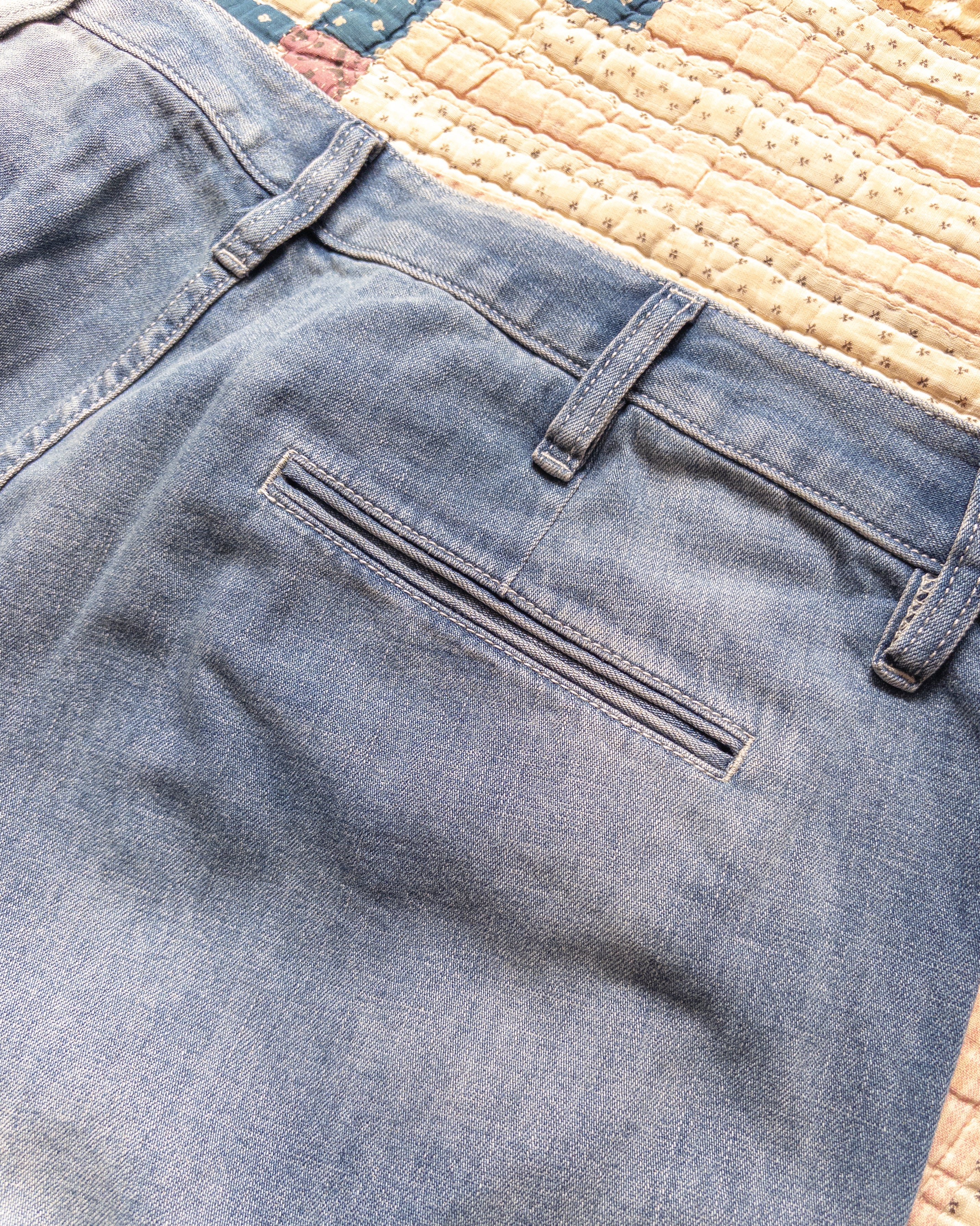 Denim Chino in Washed Indigo - Image 4