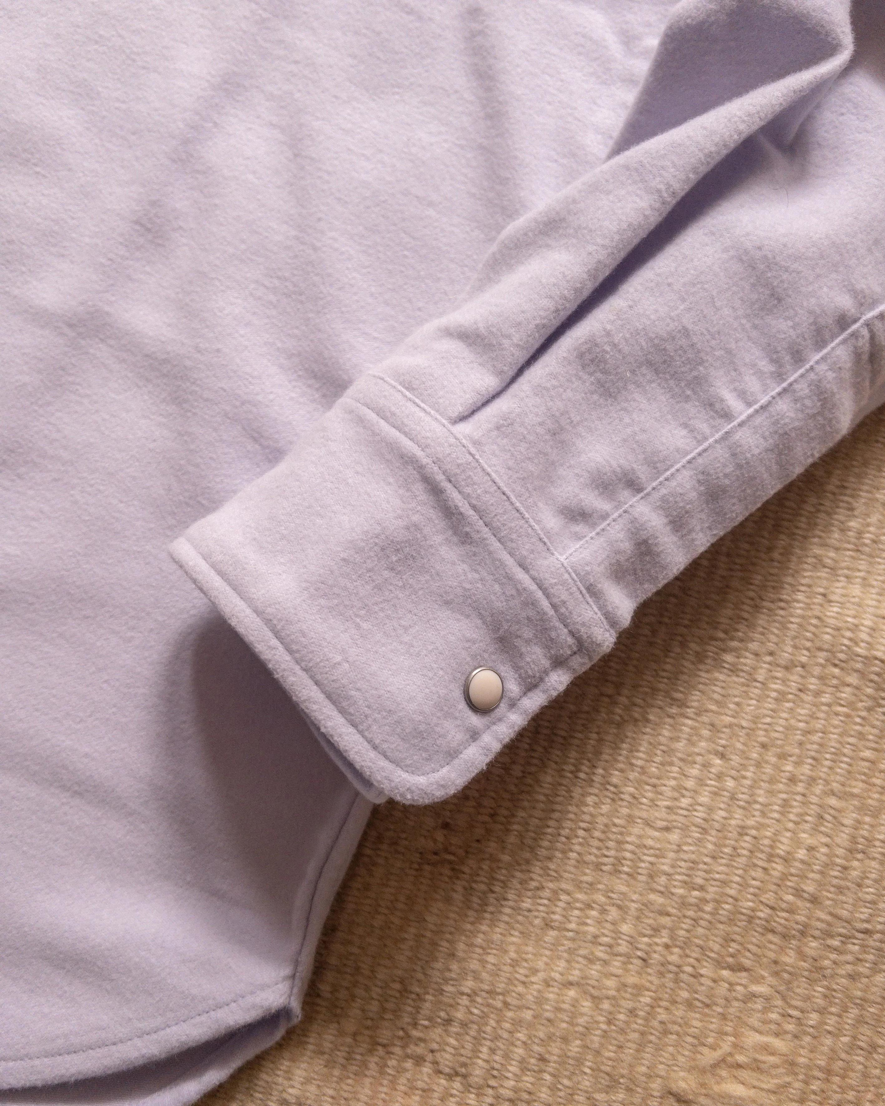 Moleskin Pearlsnap Shirt in Alpenglow - Image 4