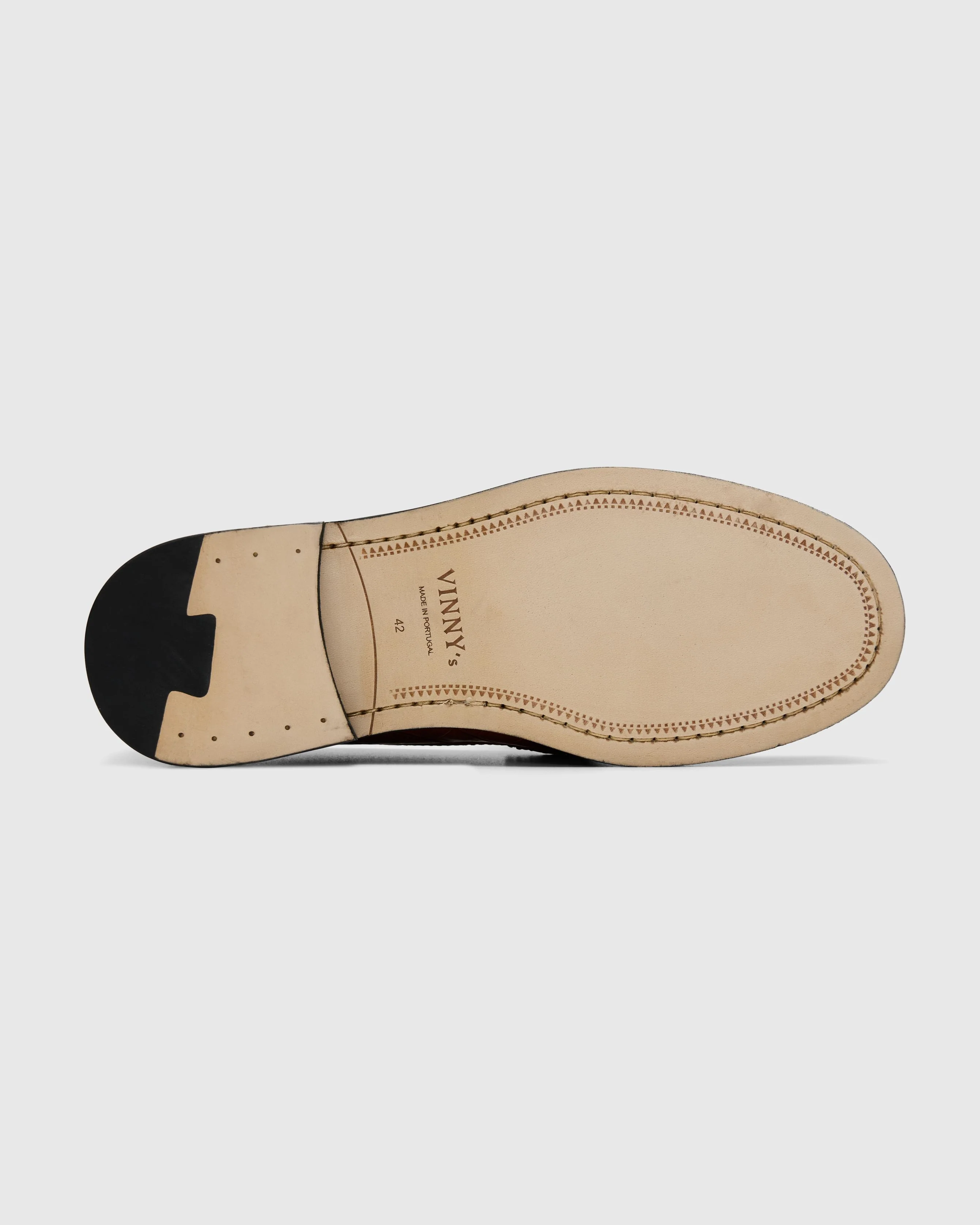 Yardee Moccasin Loafer in Dark Brown - Image 4